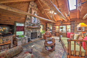 Inn the Woods Family Cabin with Hot Tub and Fire Pit